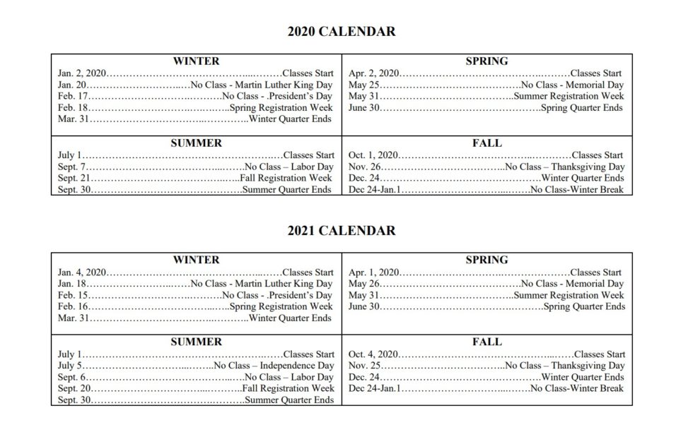 Academic Calendar Acadia Career